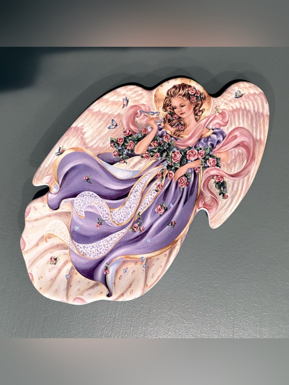 The Bradford Exchange Angel Wall Plaque “Summer Harmony”